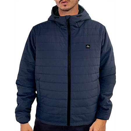 Jaqueta Rip Curl Rio Puffer WT24 Masculina Azul Marinho Jaqueta Rip Curl Rio Puffer WT24 Masculina Azul Marinho