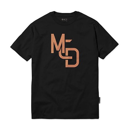 Camiseta MCD MCD Sobreposto WT24 Masculina Preto
