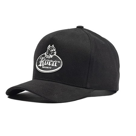 Boné RVCA Aba Curva Bull Terrier Snapback WT24 Preto