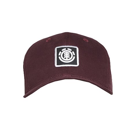 Boné Element Aba Curva Treelogo WT24 Vinho