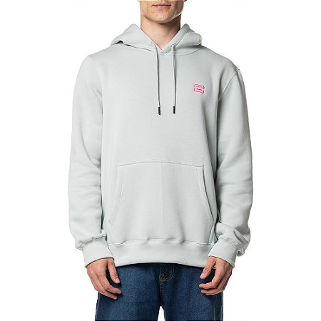 Moletom Billabong Canguru Bracket Wave 305GRM WT24 Cinza