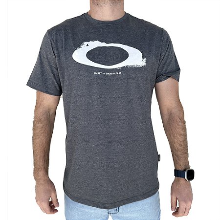 Camiseta Oakley Snow Gear Ellipse WT24 Atlhetic Heather Grey