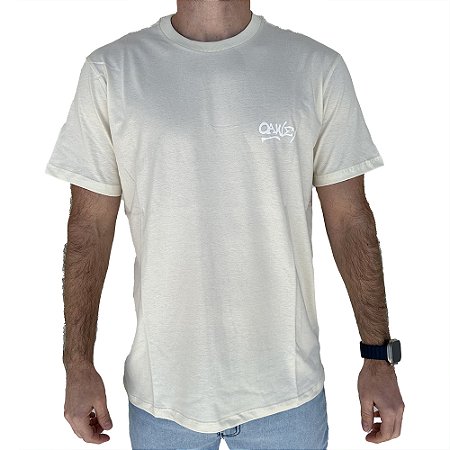 Camiseta Oakley Graffitti WT24 Masculina Bone