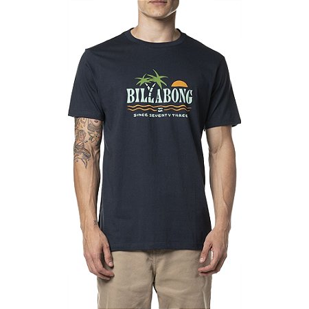 Camiseta Billabong Las Palmas WT24 Masculina Marinho