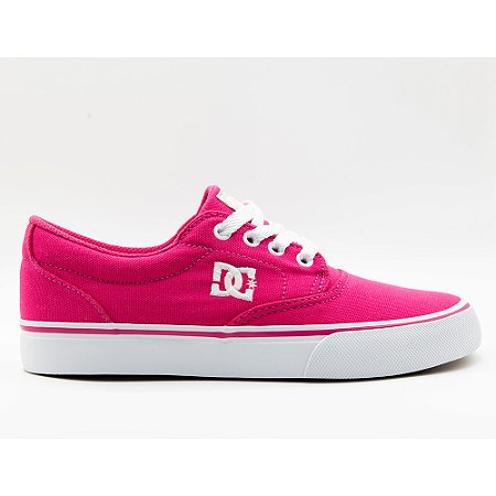 Tênis DC Shoes DC New Flash 2 TX W WT24 Pink/White/White