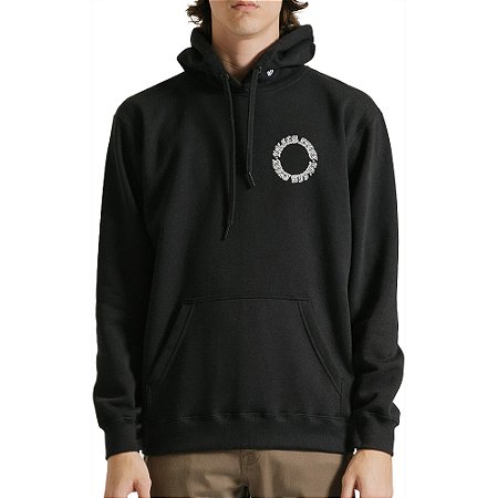 Moletom Volcom Canguru Oracle WT24 Masculino Preto