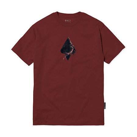 Camiseta MCD Espada Liquida WT24 Masculina Vinho Dragon