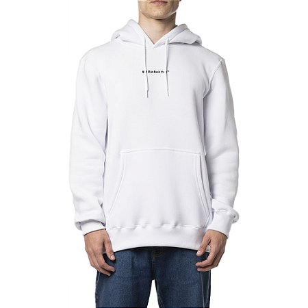 Moletom Billabong Canguru Smitty 305G WT24 Masculino Branco