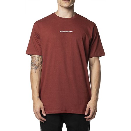 Camiseta Billabong Smitty WT24 Masculina Vinho
