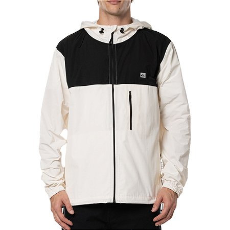 Jaqueta Quiksilver Morton WT24 Masculina Off White/Preto