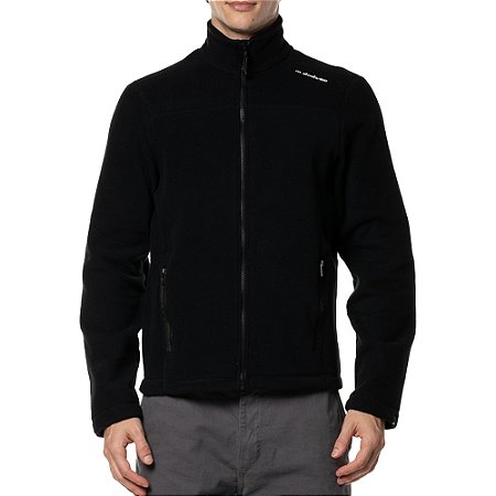 Moletom Quiksilver Aberto Aker WT24 Preto
