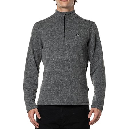 Moletom Quiksilver Careca Teep Point WT24 Cinza Mescla