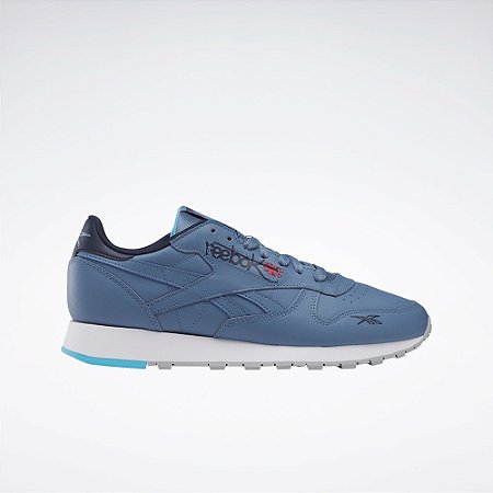 Tênis Reebok Classic Leather Masculino Azul