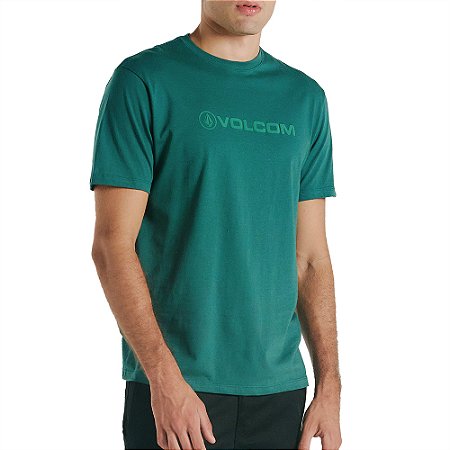Camiseta Volcom New Style WT24 Masculina Verde