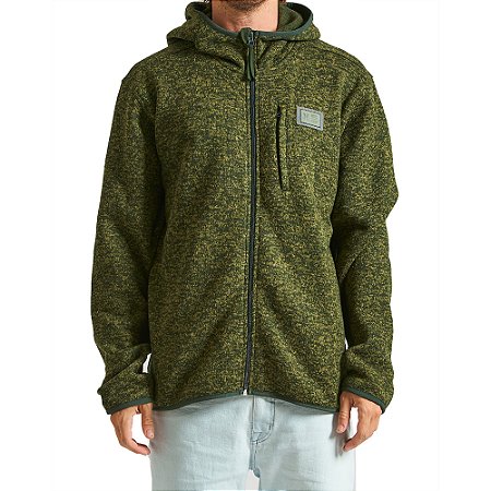 Blusa Hurley Mesa Ridgiline Full Zip WT24 Masculina Verde