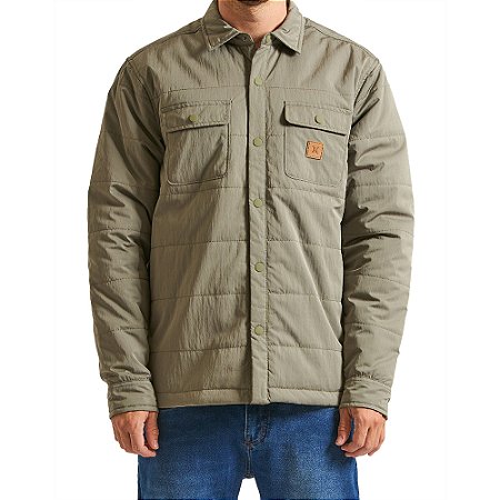 Jaqueta Hurley Santa Cruz Quilted Lined LS Olivia