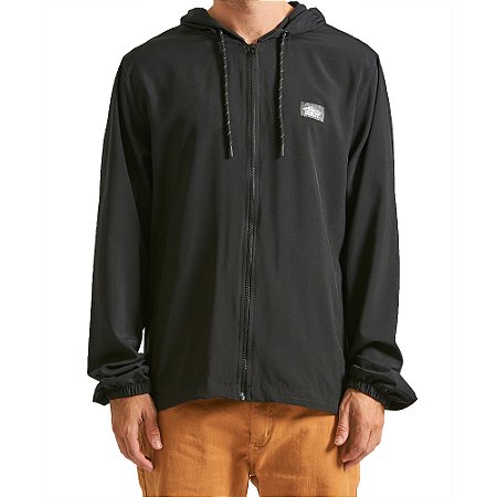 Jaqueta Hurley Windbreaker Mountain WT24 Masculina Preto