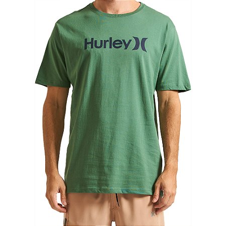 Camiseta Hurley O&O Solid WT24 Masculina Verde