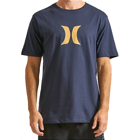 Camiseta Hurley Icon WT24 Masculina Marinho