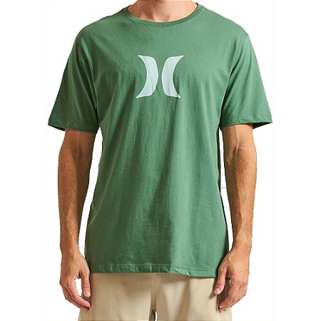 Camiseta Hurley Icon WT24 Masculina Verde