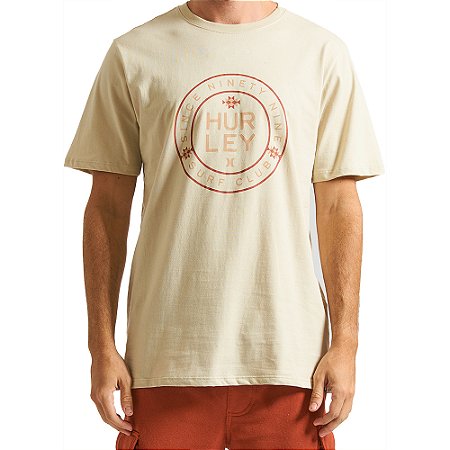 Camiseta Hurley Native WT24 Masculina Areia