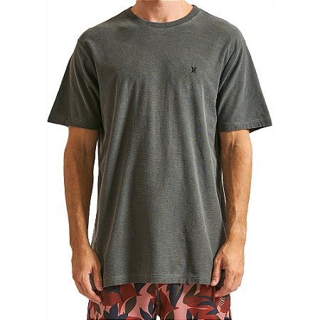 Camiseta Hurley Especial Wash WT24 Masculina Preto