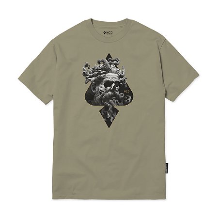 Camiseta MCD Poseidon WT24 Masculina Cinza Stone
