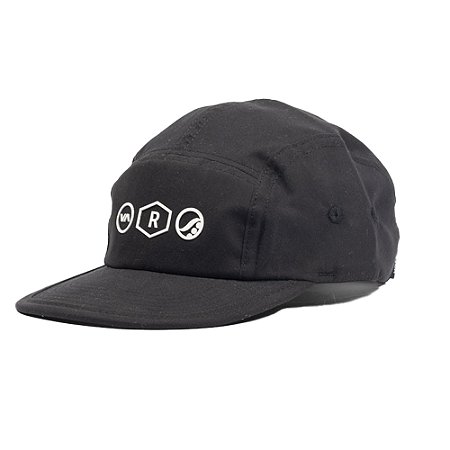 Boné RVCA Aba Curva Ruotolo Vent WT24 Preto