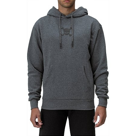 Moletom Oakley Canguru Skull Heritage WT24 Atlhetic Heather