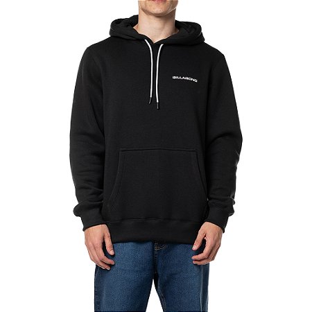Moletom Billabong Canguru Paradise Burning 305G WT24 Preto