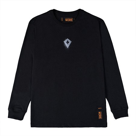 Camiseta MCD Manga Longa Narco WT24 Masculina Preto
