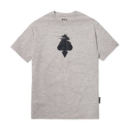 Camiseta MCD Estampa Horizonte WT24 Masculina Cinza Mescla