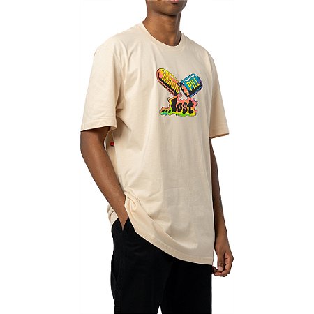 Camiseta Lost Magic Pills WT24 Masculina Tapioca