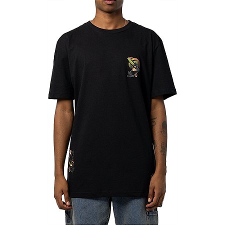Camiseta Lost Sleeping Magic WT24 Masculina Preto