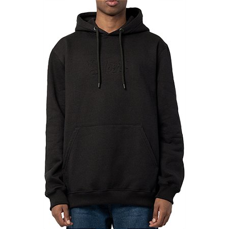 Moletom Lost Canguru Outline WT24 Masculina Preto