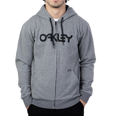 Moletom Oakley Aberto Mark II F/Z WT24 Atlhetic Heather Grey