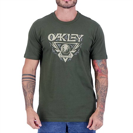 Camiseta Oakley Ball Graphic WT24 Masculina Herb