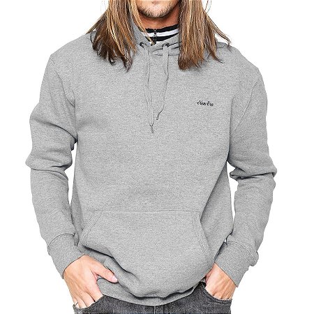 Moletom New Era Canguru Basic Cinza - Radical Place - Loja Virtual de Produtos Esportivos