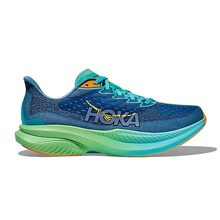Tênis Hoka Mach 6 Masculino Azul/Verde
