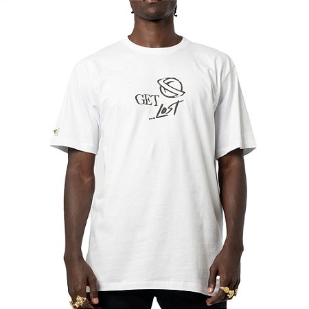 Camiseta Lost Get Lost Farol SM25 Masculina Branco