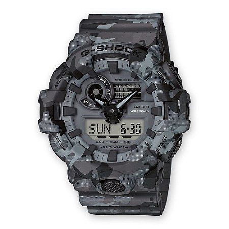 Relógio G-Shock GA-700CM-8ADR Cinza