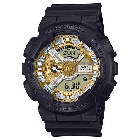 Relógio G-Shock GA-110CD-1A9DR Preto