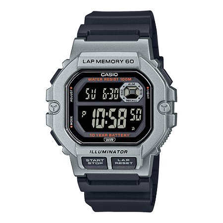 Relógio Casio Standard WS-1400H-1BVDF-SC Cinza