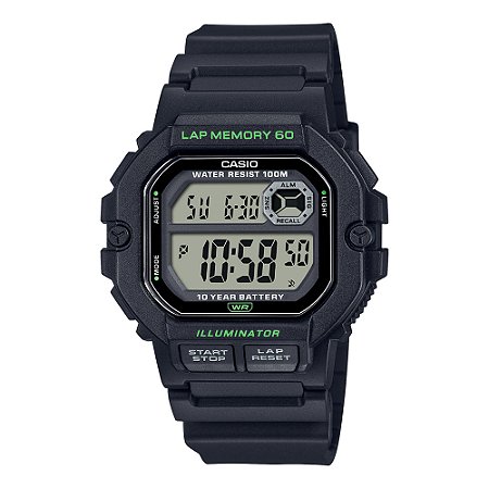 Relógio Casio Standard WS-1400H-1AVDF-SC Preto