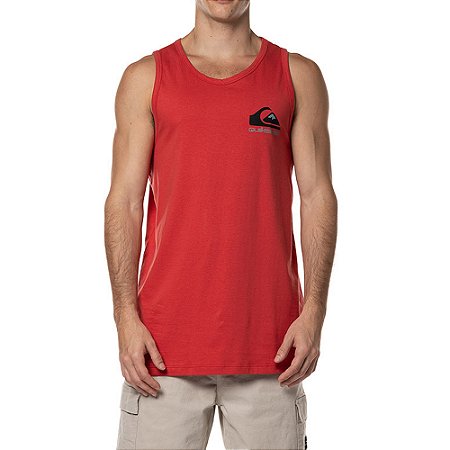 Regata Quiksilver Omni Logo WT24 Masculina Vermelho