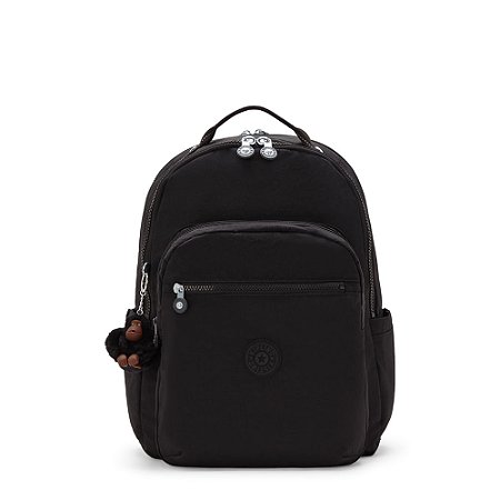 Mochila Kipling Seoul Lap True Black Preto