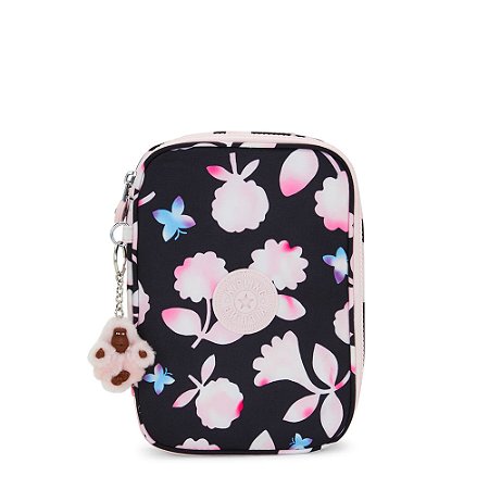 Estojo Kipling 100 Pens Magic Blooms Estampado