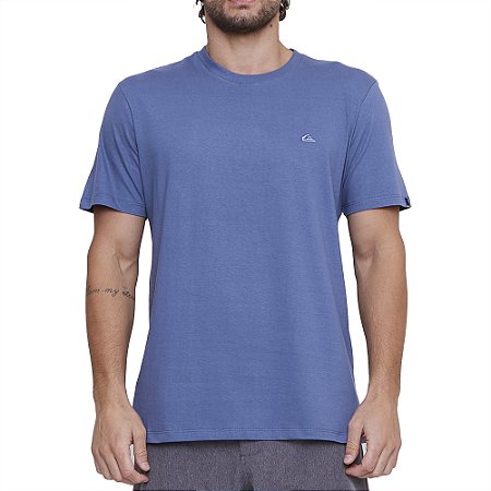 Camiseta Quiksilver Embroidery Color SM25 Azul Escuro