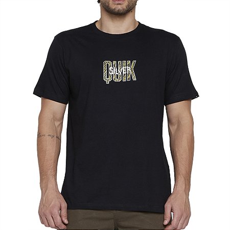 Camiseta Quiksilver Tribes SM25 Masculina Preto