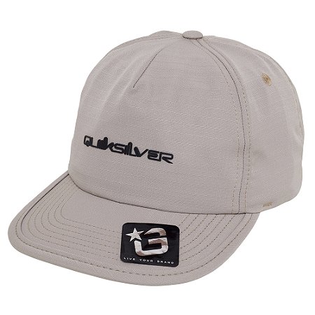 Boné Quiksilver Aba Reta DNA Omni SM25 Caqui